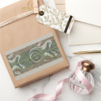Seepferde und Algen, Vintager Jugendstil