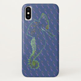 Seepferdkunst, Seepferde iPhone X, Barely There Case-Mate iPhone Hülle