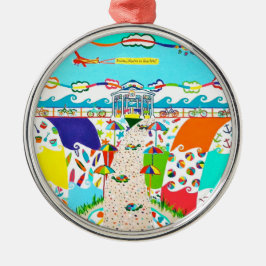 Seepromenade Rund um die Uferpromenade Ornament Aus Metall