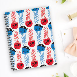 Seeräuber, Quallenfische, Meerestiere Notizbuch