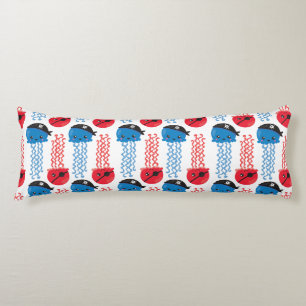 Seeräuber, Quallenfische, Meerestiere Seitenschläferkissen