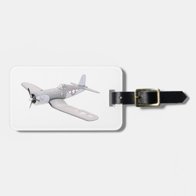 Seeräuberflugzeuge ESM F-4U Gepäckanhänger (Vorderseite horizontal)