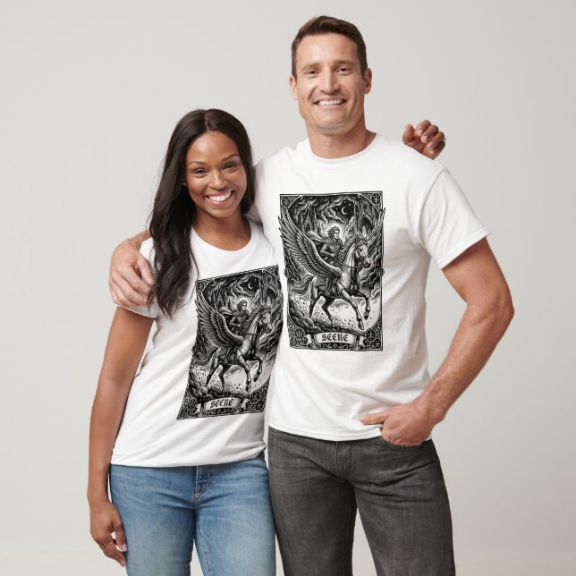 Seere Geflügelte Majestät T-Shirt (Unisex)