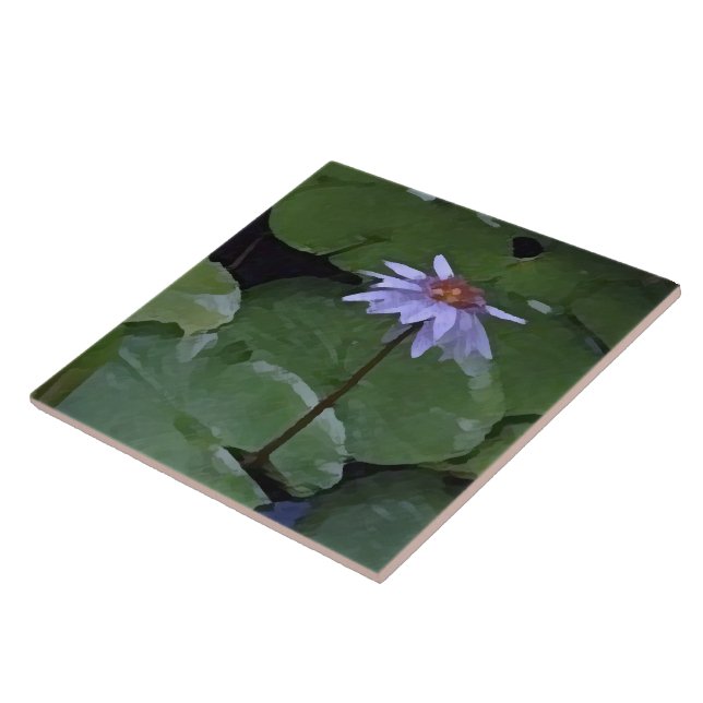 Seerose Fliese (Seite)