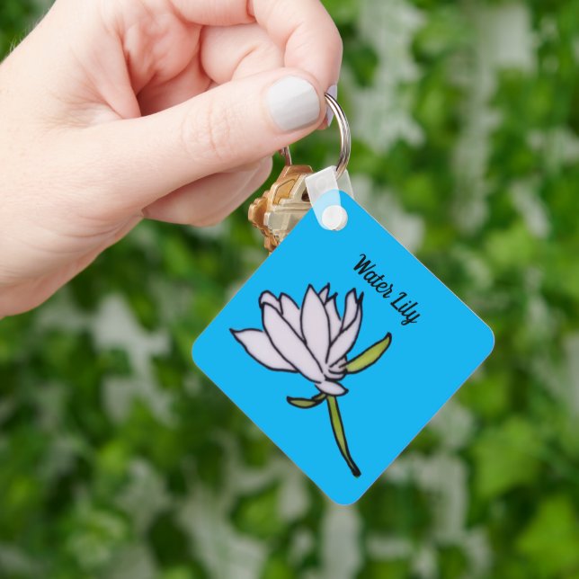 Seerose Schlüsselanhänger (Hand)