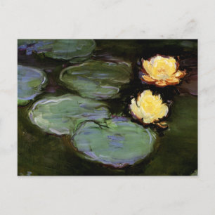 Seerosen: 1897-98 von Monet Postkarte