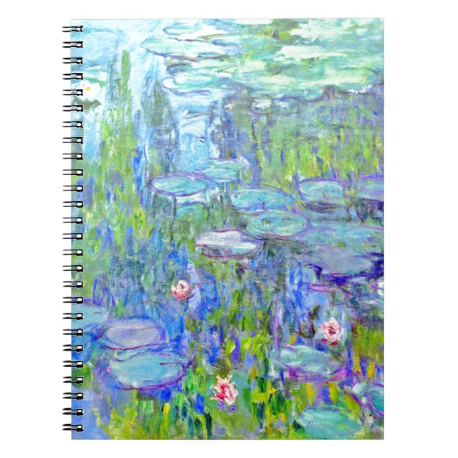 Seerosen-38 Notizblock (Vorderseite)