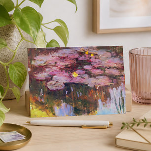Seerosen 3 postkarte