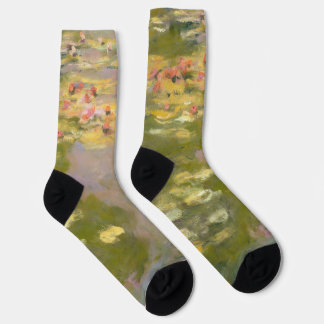 Seerosen berühmte Malerei Socken von Monet