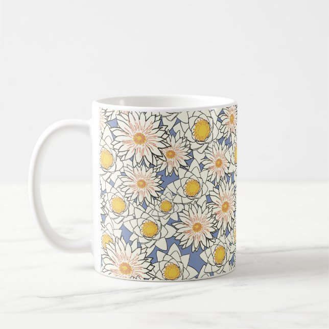 Seerosen-Kaffeetasse Kaffeetasse (Links)