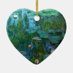 Seerosen Keramikornament