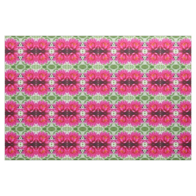 Seerosen Stoff (Fat Quarter (45,7 x 55,9 cm))