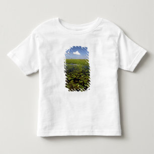 Seerosen und Schneidgras in den Florida-Everglades Kleinkind T-shirt
