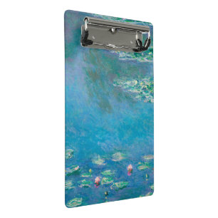 Seerosen von Claude Monet Fine Art Gemälde Mini Klemmbrett