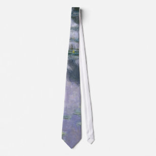Seerosen von Claude Monet Krawatte