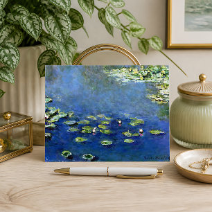 Seerosen von Claude Monet Postkarte