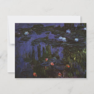 Seerosen von Claude Monet, Vintage-Impressionismus