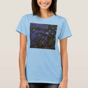 Seerosen von Claude Monet, Vintage Impressionismus T-Shirt