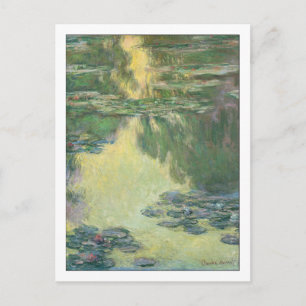 Seerosen von Monet Postkarte