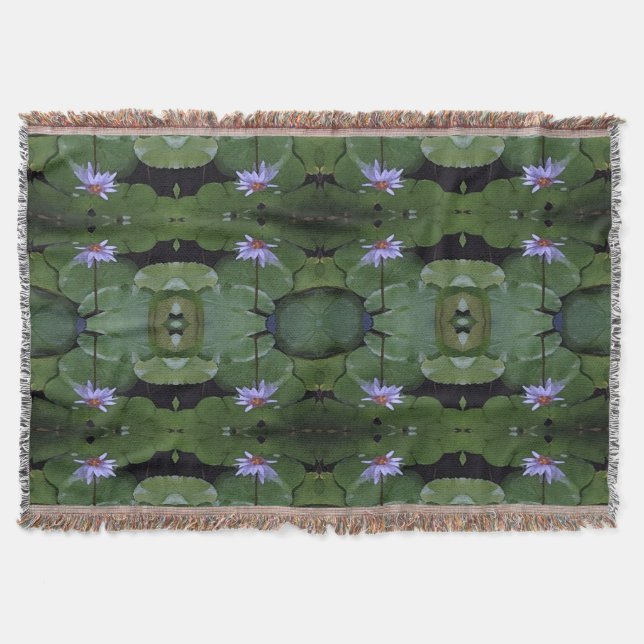Seerosenmuster Decke (Vorderseite)