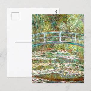Seerosenteich-Brücke Claude Monet Postkarte