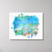 ** Seerosenteich-Malerei AR23 Monet-Kunst