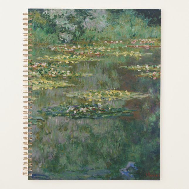 Seerosenteich Monet 1904 Planer (Vorderseite)