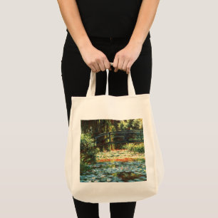 Seerosenteichbrücke von Claude Monet Tragetasche