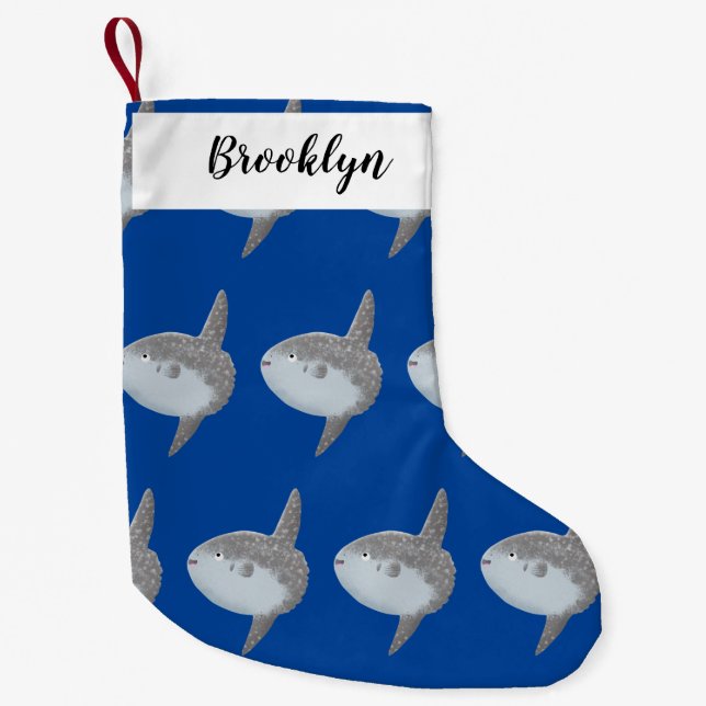 Seesaibling mola niedlicher Cartoon Kleiner Weihnachtsstrumpf (Vorderseite)