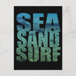 Seesand Surf Postkarte