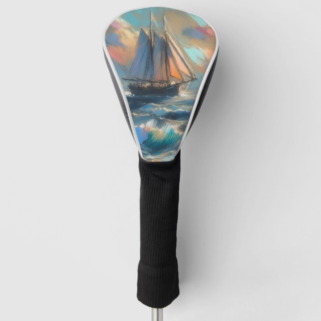 Seeschiff Golf Headcover (Vorderseite)