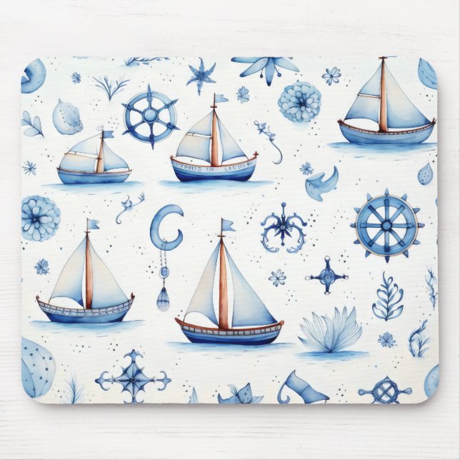 Seeschiff Mousepad (Vorne)