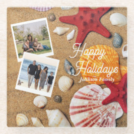 Seeschifffahrt im tropischen Meer - Sommerurlaub a Glasuntersetzer