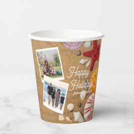 Seeschifffahrt im tropischen Meer - Sommerurlaub a Pappbecher