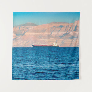 Seeschifffahrt in Mexicolandscape,2015,beautifu Wandteppich