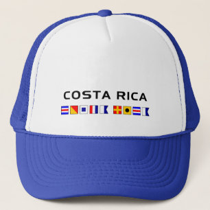 Seeschifffahrtsflaggen von Costa Rica Truckerkappe