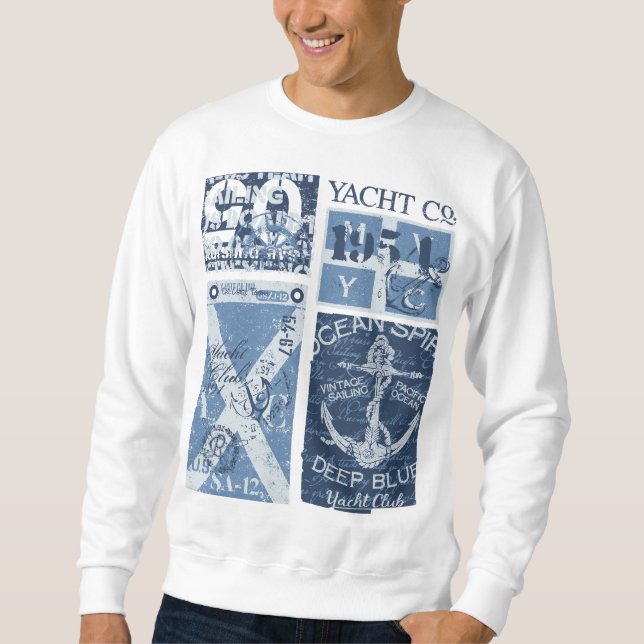 Seeschifffahrtsorganisation (Yacht Club Nautic Sai Sweatshirt (Vorderseite)