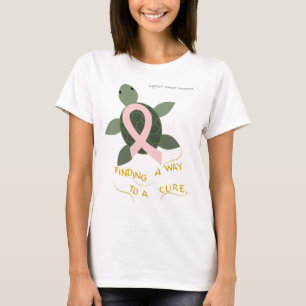 Seeschildkröte-Brustkrebs-StützShirt T-Shirt