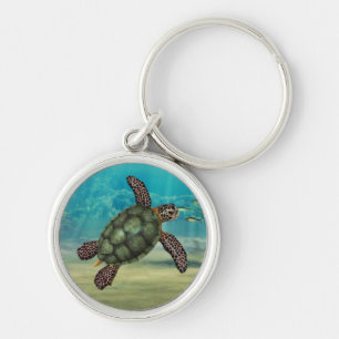 Seeschildkröte-Prämien-Schlüsselanhänger Schlüsselanhänger