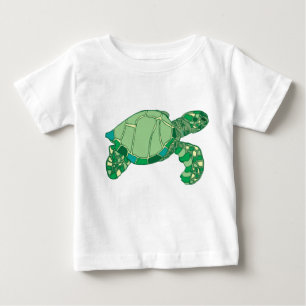 Seeschildkröte-Säuglings-Shirt Baby T-shirt