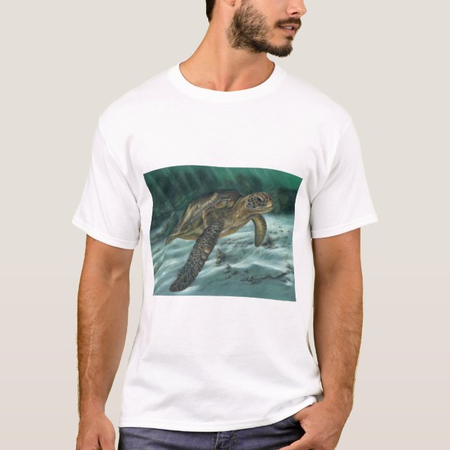 Seeschildkröte-T - Shirt (Vorderseite)