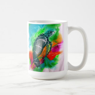 Seeschildkröte-Tasse, Maui, Hawaii, Insel, Kaffeetasse