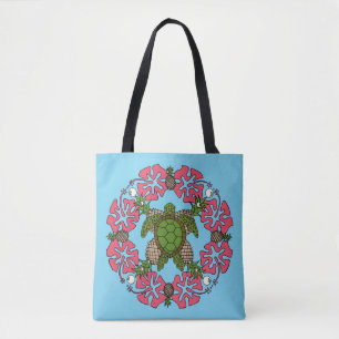 Seeschildkrötemandala-Tasche
