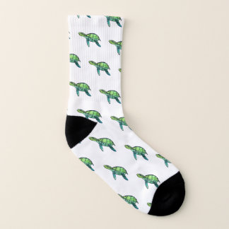Seeschildkröten-Socken Socken