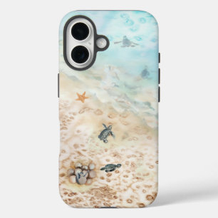 Seeschildkrötenfahrt iPhone 16 Hülle