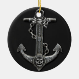 Seeschriffe des Chromankers Keramik Ornament