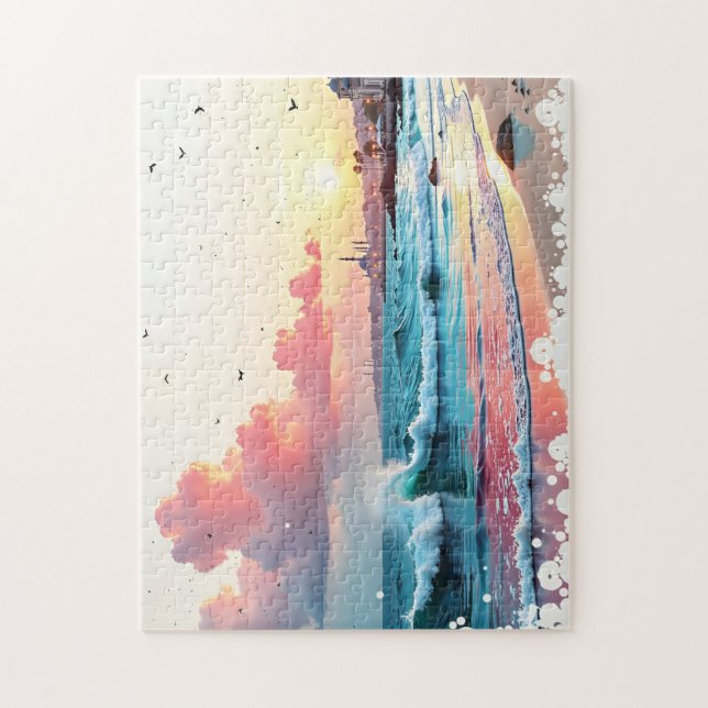 Seeschwamm Puzzle (Vertikal)