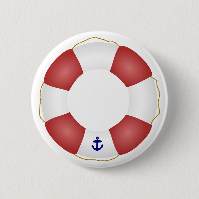 Seeschwimmweste Button (Vorderseite)