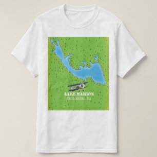 Seesee South Carolina Karte T-Shirt