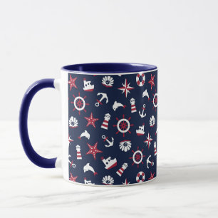 Seeseemuster Tasse